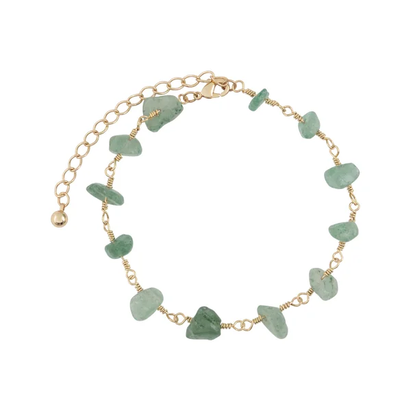 Bracelet en pierre - Vert