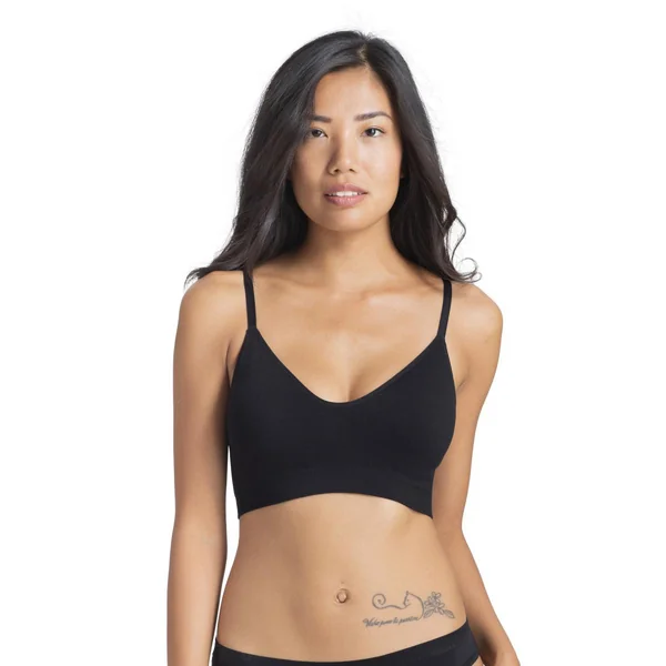 Bralette coques fines sans armatures Noire REVIVE Dorina
