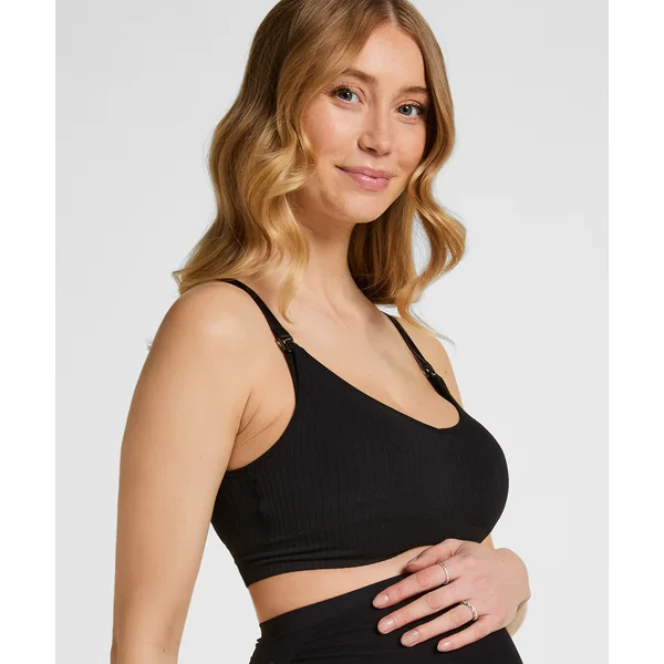 Bralette d'allaitement Dianne - Noir