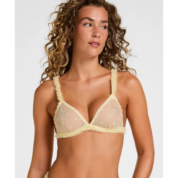 Bralette Flora - Jaune