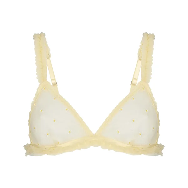 Bralette Flora - Jaune