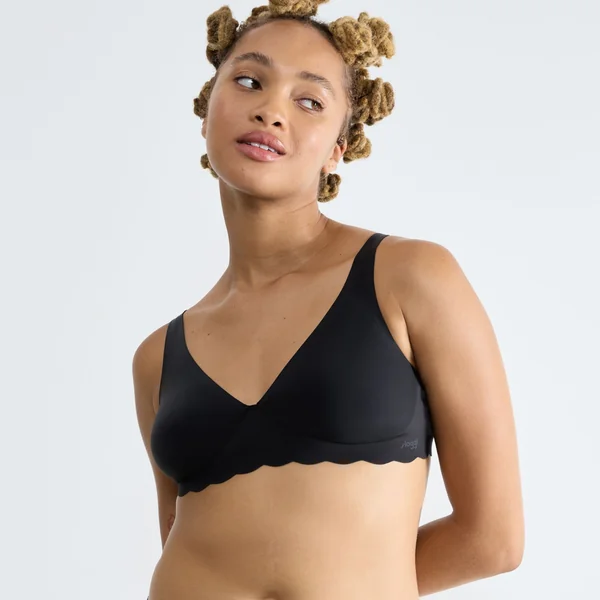 Bralette microfibre Noir Sloggi