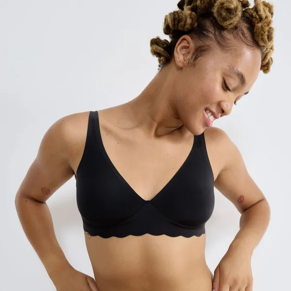 Bralette microfibre Noir Sloggi