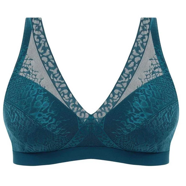 Bralette sans armatures - Bleu Fantasie Envisage en nylon Fantasie