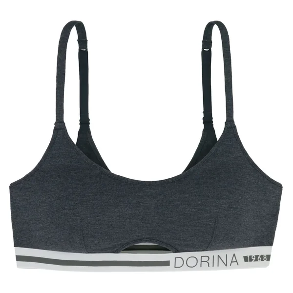 Bralette sans armatures bleue Dorina