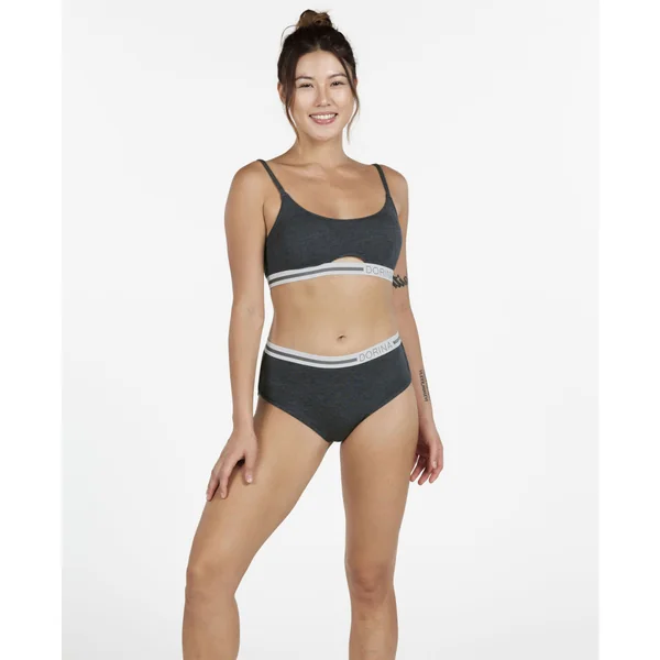Bralette sans armatures bleue Dorina