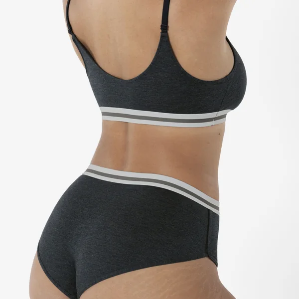 Bralette sans armatures bleue Dorina
