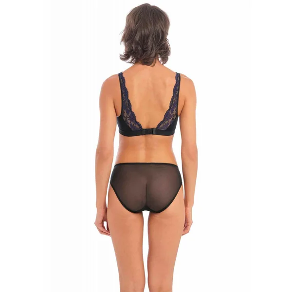 Bralette Sans Armatures Wacoal lingerie INSTANT ICON bleue en nylon Wacoal lingerie
