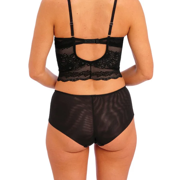 Brassière armatures noir Wacoal lingerie Ravissant en nylon Wacoal lingerie