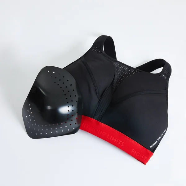 BRASSIÈRE DE BOXE 500 2 EN 1: MAINTIEN ET PROTECTION