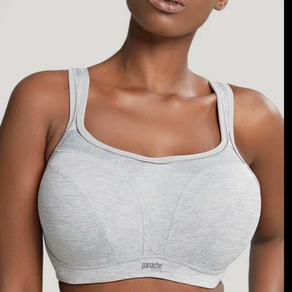 Brassière de sport armatures grise Panache