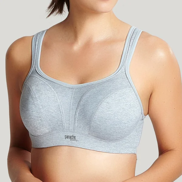 Brassière de sport armatures grise Panache