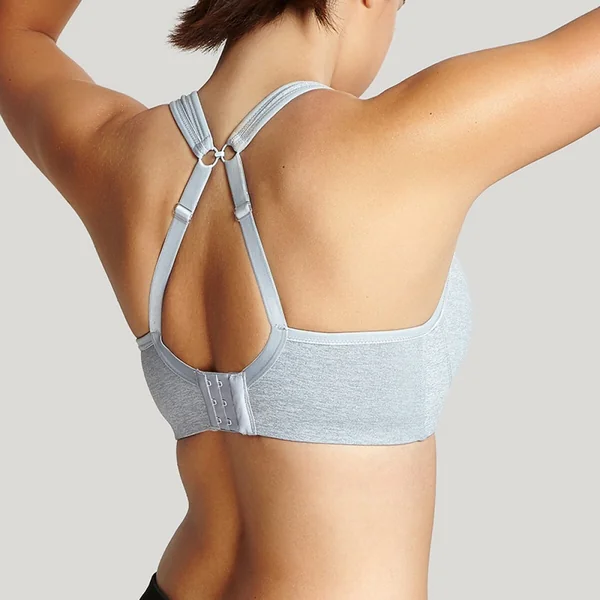 Brassière de sport armatures grise Panache