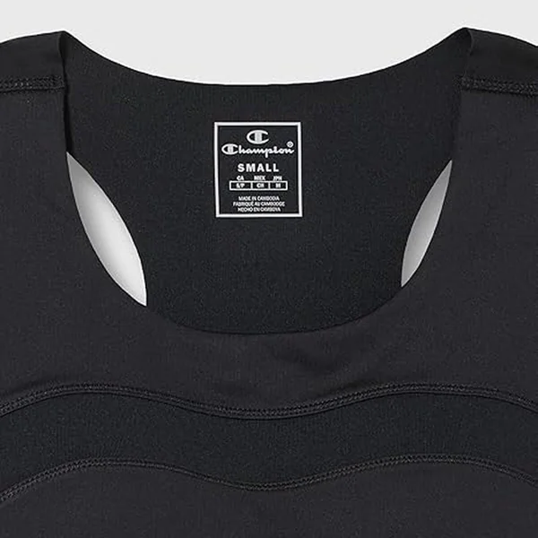 Brassière de Sport Champion Noire Champion Underwear