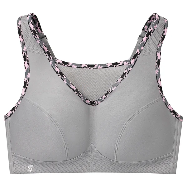 Brassière de sport sans armature Anti-Rebondissements 1066 gris argente