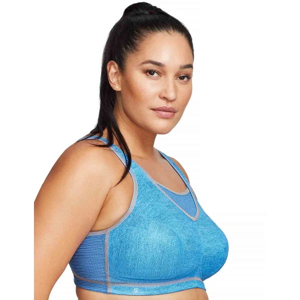 Brassière de sport sans armature anti-rebondissements 1067 jean clair