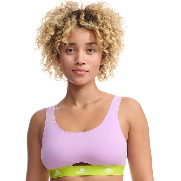 Brassière femme Coton Logo Adidas rose Adidas Underwear