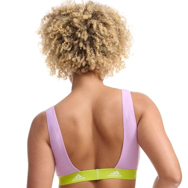 Brassière femme Coton Logo Adidas rose Adidas Underwear