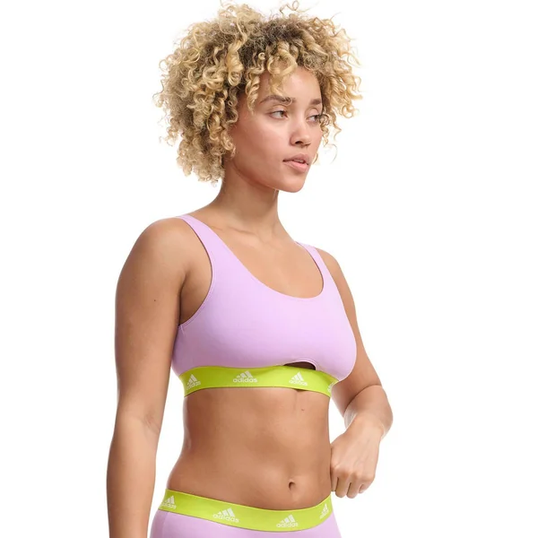Brassière femme Coton Logo Adidas rose Adidas Underwear