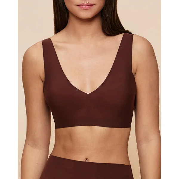 Brassière microfibre seamless