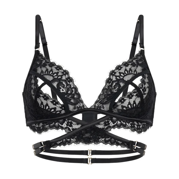 Brassière ouverte Anna - Noir