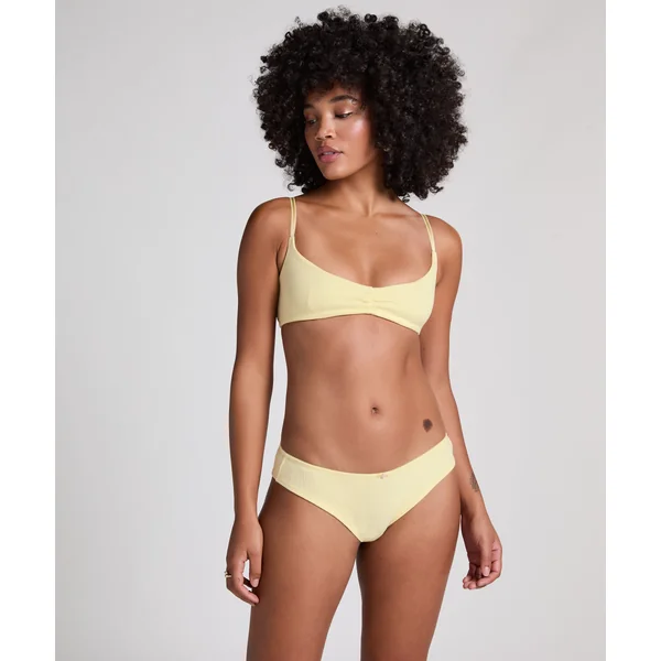Brassière Pointelle - Jaune