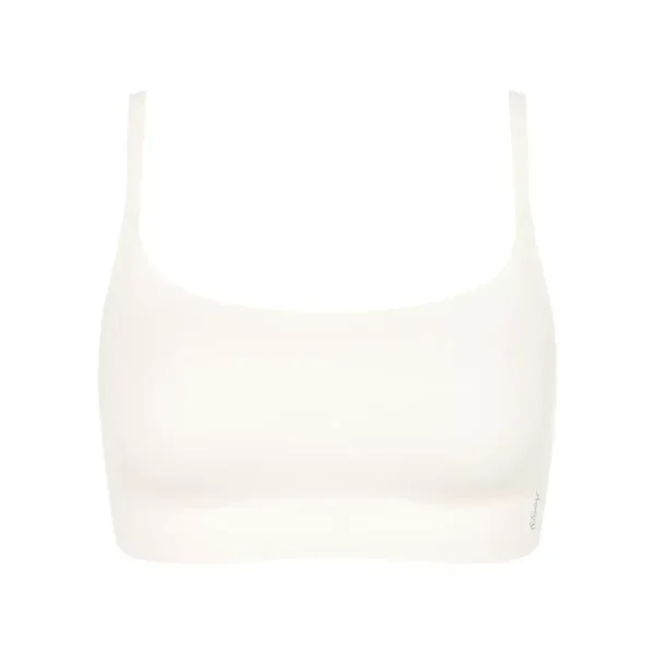 Brassière sans armatures blanc Sloggi