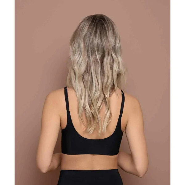 Brassière sans armatures invisible avec bretelles fines - Noir Bye Bra Invisible Shapewear Bye Bra