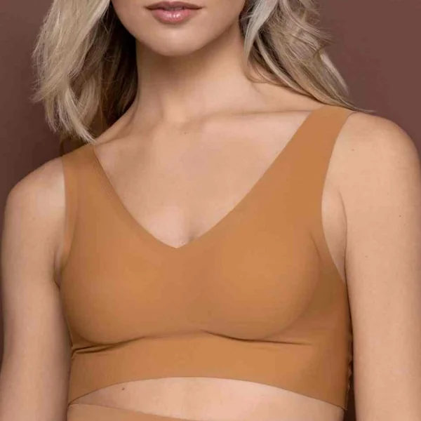 Brassière sans armatures - Marron Bye Bra Invisible Shapewear Bye Bra