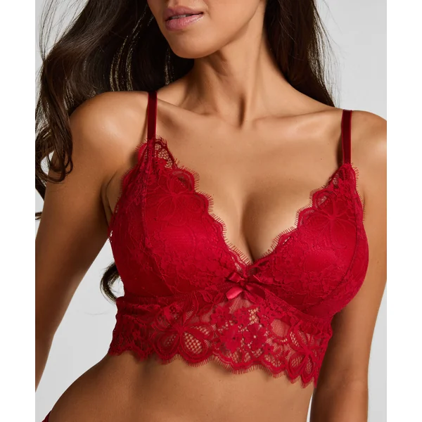 Brassière triangle Marianna - Rouge