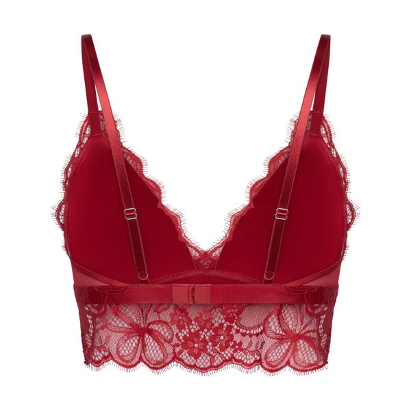 Brassière triangle Marianna - Rouge