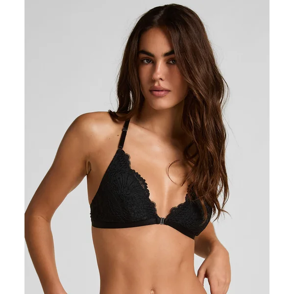 Brassière triangle Whitney - Noir