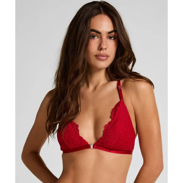 Brassière triangle Whitney - Rouge