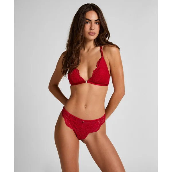 Brassière triangle Whitney - Rouge