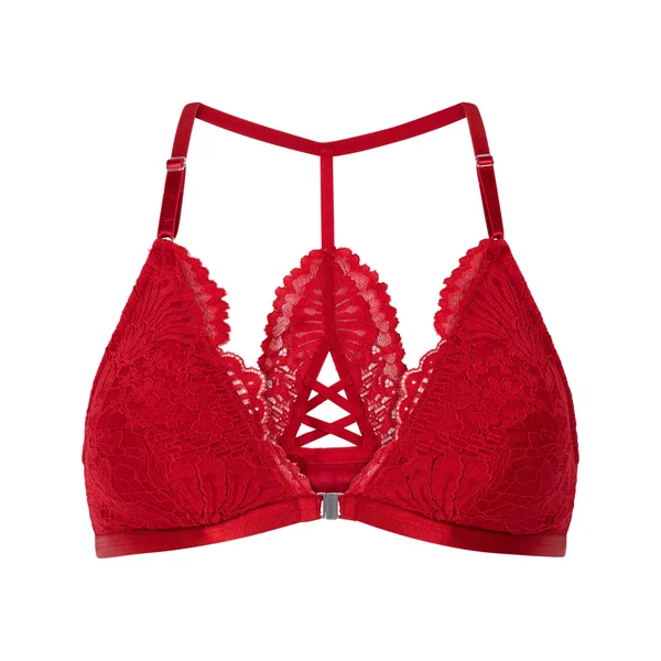 Brassière triangle Whitney - Rouge