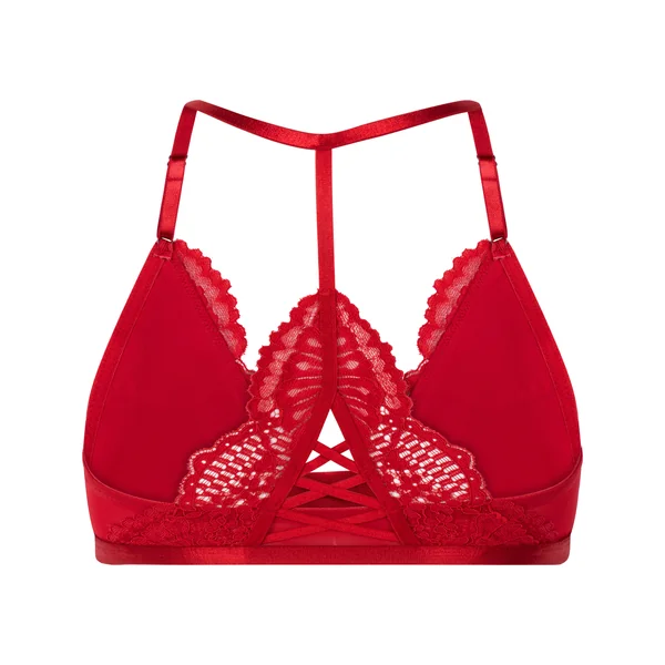 Brassière triangle Whitney - Rouge