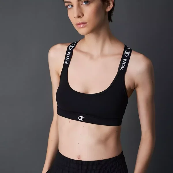 BRASSIÈRE À SÉCHAGE RAPIDE ET MAINTIEN MOYEN noir Champion