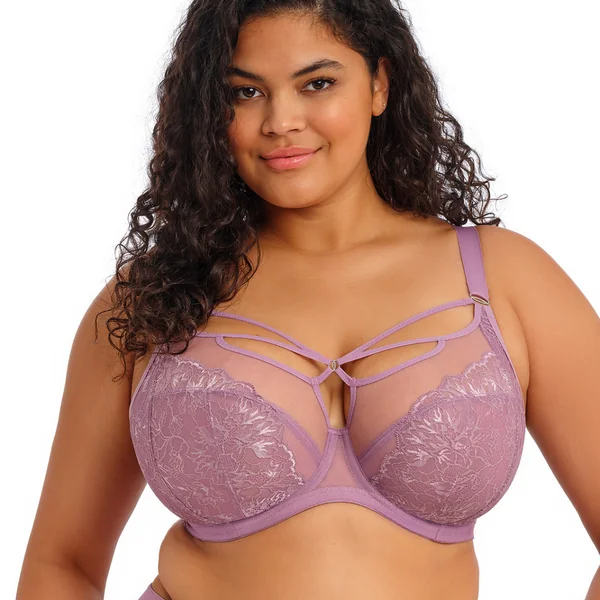 BRIANNA Soutien-gorge plongeant à armatures violet Elomi