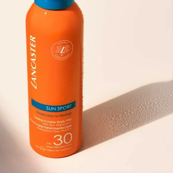 Brume Invisible Rafraîchissante Application Peau Mouillée Spf30 - Sun Sport Lancaster Solaire