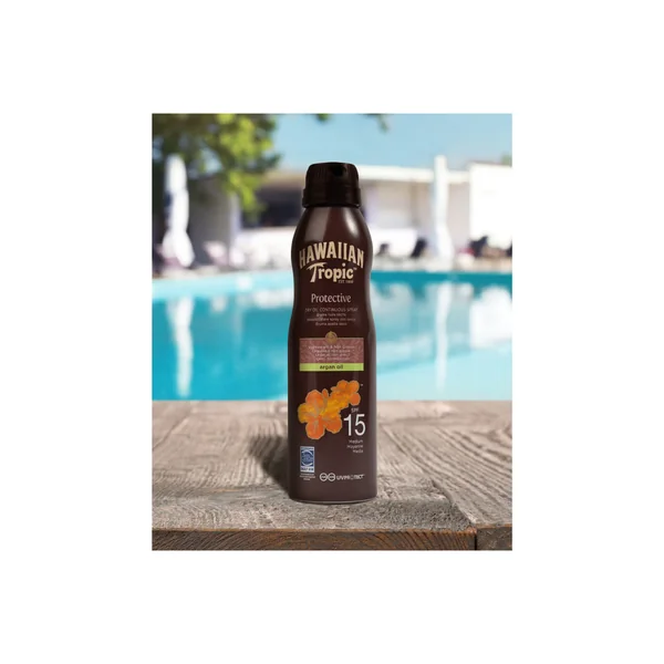 Brume Protectrice Bronzage Uniforme A L'huile D'argan - Spf 15 Hawaiian Tropic