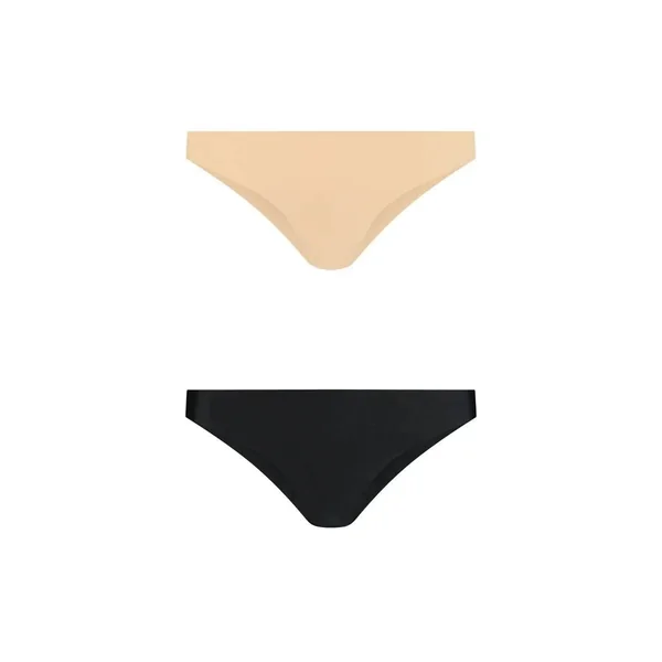 Brésilien sans couture - Lot de beige & noir