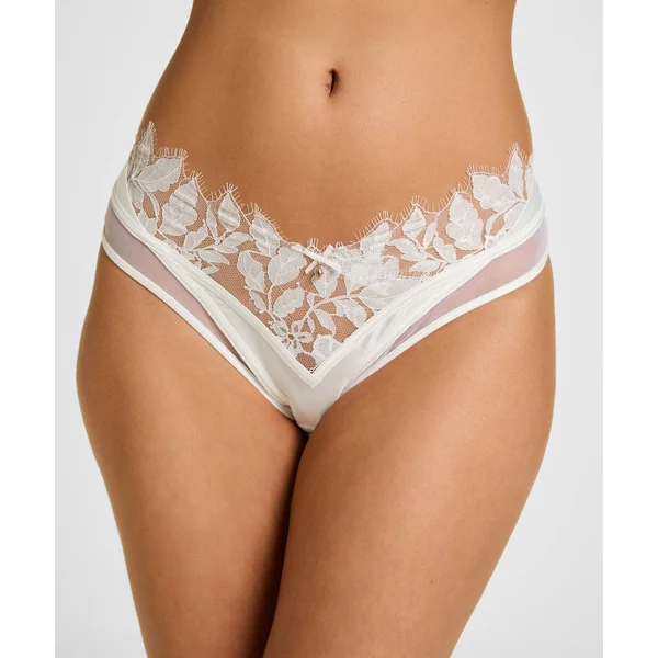 Brésilien taille haute Millie - Blanc