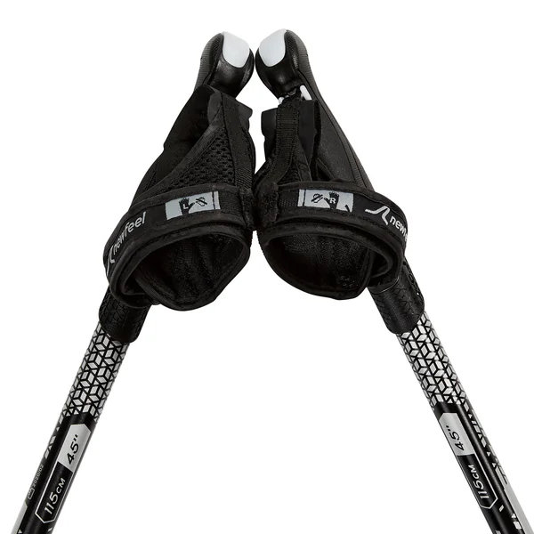 BTONS DE MARCHE NORDIQUE ALUMINIUM NW P100 NOIR / GRIS