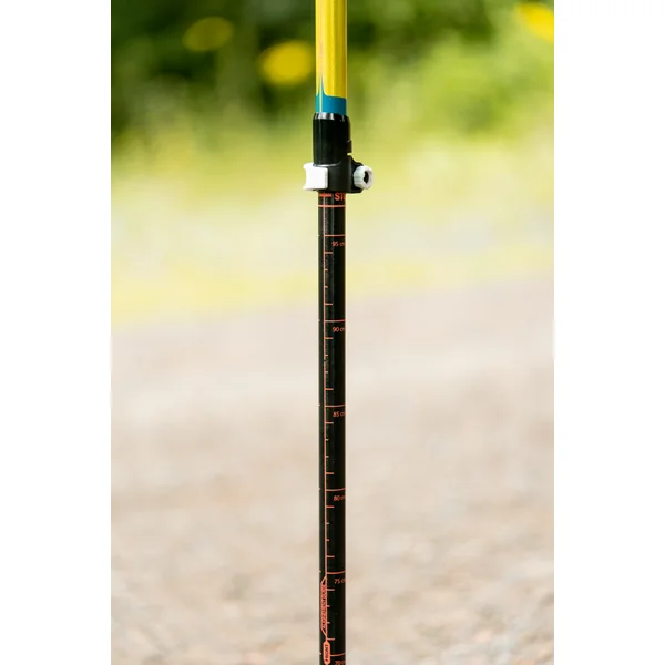 BTONS DE MARCHE NORDIQUE TELESCOPIQUE ALUMINIUM ENFANT NW P120 JR VERT