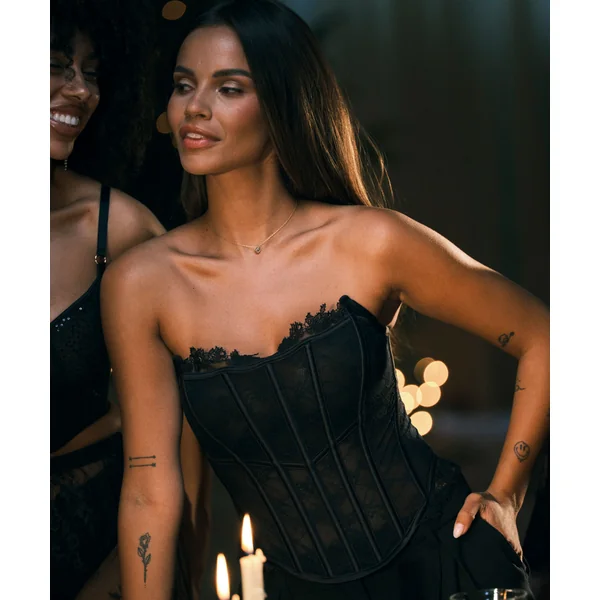 Bustier Julia - Noir