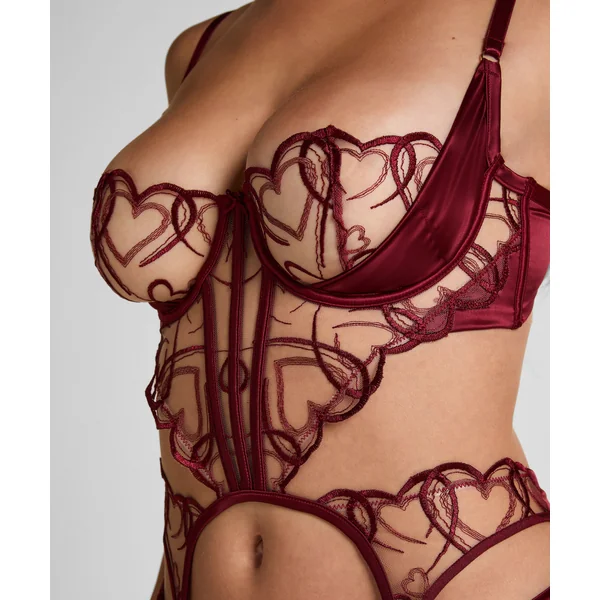 Bustier Olivia - Rouge