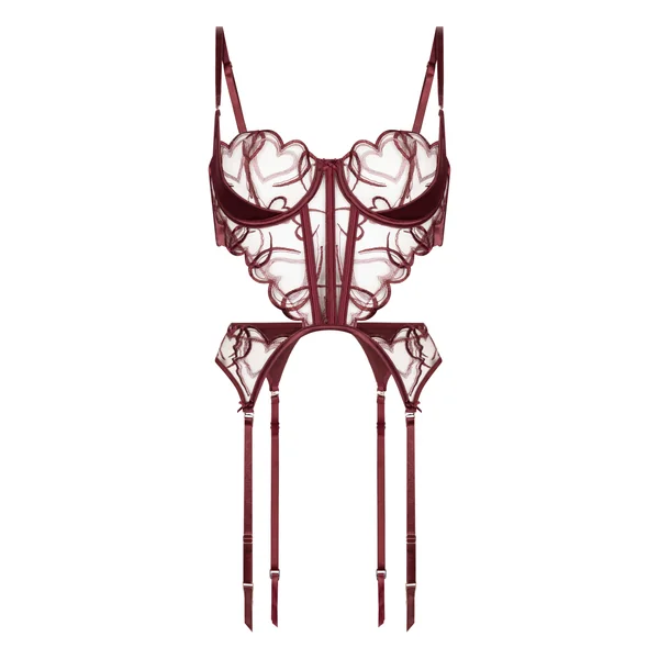 Bustier Olivia - Rouge