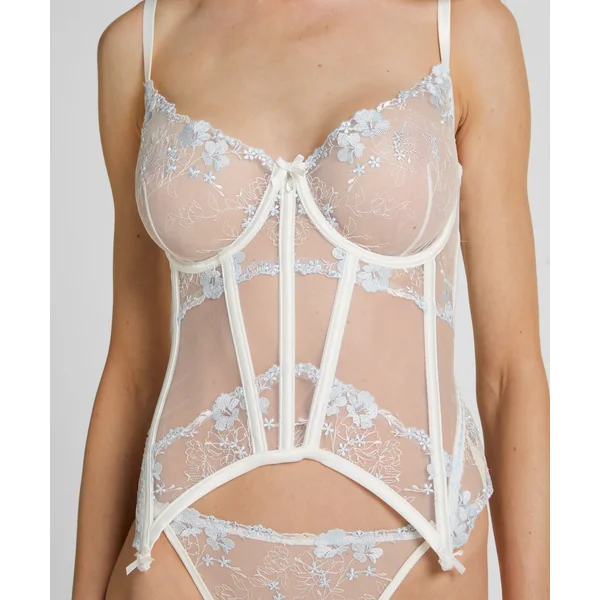 Bustier Peonie - Blanc