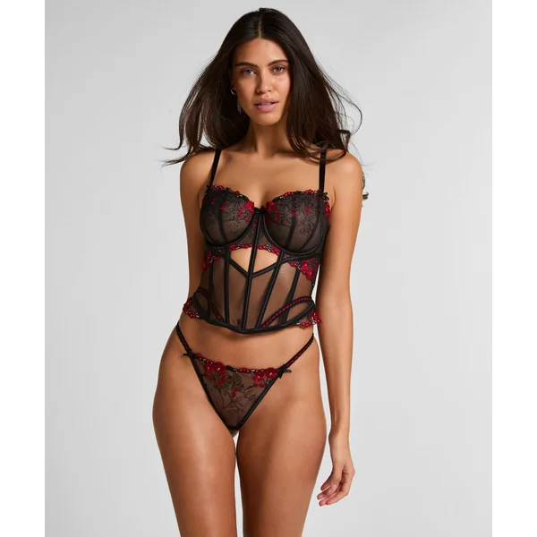 Bustier Peonie - Noir