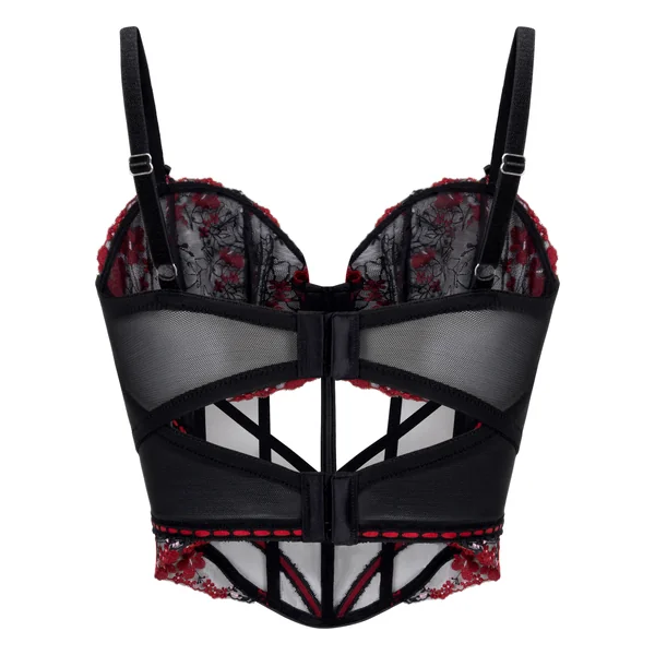 Bustier Peonie - Noir